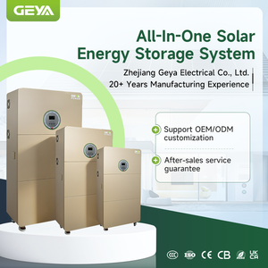 Système de stockage d'énergie solaire hybride tout-en-un GEYA avec panneau solaire de 100 Ah et support Z4 - Product Image 1