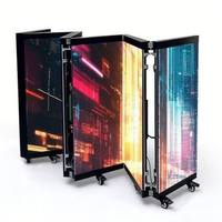 Pantalla LED Plegable Portátil KingVisionled P3.91 para DJ, Exhibiciones Interactivas y Bares LED