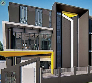 Bâtiments de bureau illuminées fabriqué <span class=keywords><strong>en</strong></span> chine, Zone de travail, développement d'événements réelles, chantier, nouveau, 2020 - Product Image 2