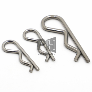 Clips de <span class=keywords><strong>goupille</strong></span> d'attelage en acier inoxydable 1/1, <span class=keywords><strong>2</strong></span>/1, 6/1, 8/<span class=keywords><strong>2</strong></span>/<span class=keywords><strong>2</strong></span>, 5/3/4/5mm, Clip de sécurité fendu en acier au Zinc, fusible fendu de Type R - Product Image 3