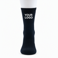 Chaussettes de sport personnalisées OEM pour hommes, en Spandex/Polyester/Coton, respirantes, antibactériennes, échantillon rapide pour la course à pied, le sport et le cyclisme