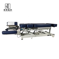 Table de chiropratique électrique moderne professionnelle à hauteur réglable, silencieuse, avec 3 moteurs CE, en métal, pour physiothérapie – Vente chaude usine