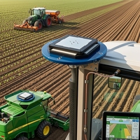Antenne GNSS haute précision KONTEC P-210A V1.1, multi-fréquences, RTK Rover pour le positionnement des UAV et des UGV