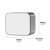 Mini Lampe d'appoint Magnétique Portable en Aluminium à Libération Rapide, 5 Niveaux de Luminosité pour Insta360 X6 et Caméras DJI Osmo Nano/Action 5 6