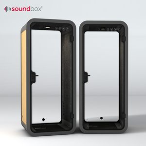 Soundbox prix abordable extérieur bureau cabine téléphonique pod insonorisé rencontrer cabines acoustiques simples téléphone à <span class=keywords><strong>vendre</strong></span> - Product Image 5