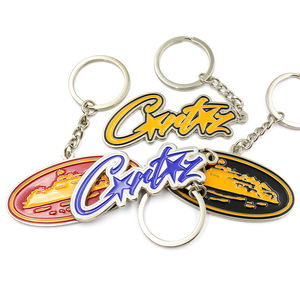 Fabricantes Diseño hecho en fábrica Aleación de zinc Anime Logotipo personalizado Llavero personalizado Esmalte suave duro Llavero de metal personalizado - Product Image 2