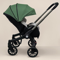 Poussette pliable 4 en 1 de qualité supérieure en alliage d'aluminium pour voyages en plein air, service OEM ODM personnalisé pour les détaillants mondiaux