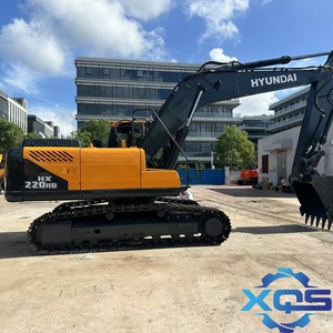 Excavatrice Hyundai HX220HD 22 tonnes 2024 d'occasion avec moteur Cummins, boîte de vitesses Doosan, pompe PLC et roulement - Seconde main, puissance 110 kW - Product Image 2