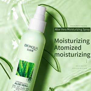 Brume hydratante rafraîchissante à l'aloe vera BIOAQUA, tonique pour le visage en spray, étiquette privée - Product Image 3