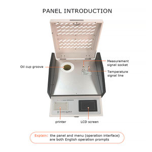 Instrumento de Medição de Perda Dieelétrica de Óleo Isolante de Transformador Totalmente Automático HYJL-Z100 Testador de Tensão de Quebra Líquida - Product Image 2