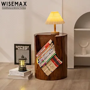 Wisemax đồ nội thất hiện đại rắn gỗ gốc bàn ghế sofa cuối góc bảng Patio Trà Bàn cà phê cho nhà đồ nội thất phòng khách