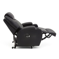 Fauteuils inclinables électriques en cuir pour salon, design moderne, avec fonction de levage manuelle et réglables