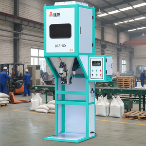 Máy đóng gói may công nghiệp bán tự động bền cho đường thực phẩm có trọng lượng đóng bao 50kg độ chính xác cao cho thức ăn - Product Image 2