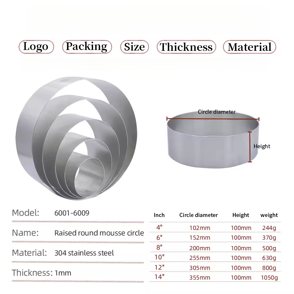 Cercle Argenté - H:100mm