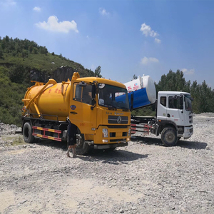 DONGFENG 4x2 4x4 RHD 10m3 vidange propre <span class=keywords><strong>camion</strong></span> eaux usées fécales aspirateur <span class=keywords><strong>camion</strong></span>-citerne 10m3 toilette ventouse véhicule - Product Image 3