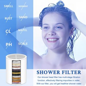 Filtre <span class=keywords><strong>de</strong></span> <span class=keywords><strong>douche</strong></span> à 20 étages à haut <span class=keywords><strong>débit</strong></span> à 7 modes, pomme <span class=keywords><strong>de</strong></span> <span class=keywords><strong>douche</strong></span> pour éliminer le chlore et les substances nocives - Product Image 5