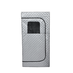 <span class=keywords><strong>Sauna</strong></span> Portátil Plegable de Diseño Moderno Blanco con Ventanas de Travesaño para Uso en Baños - Product Image 2