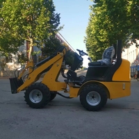 Avant Mini chargeuse sur pneus HJ06 600KG Prix Fabricant en Chine