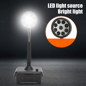 Xách tay IP65 trắng-phát ra LED làm việc đèn di động tháp ánh sáng với DC Power & năng lượng mặt trời tùy chọn diện tích lớn chống cháy nổ chiếu sáng - Product Image 6