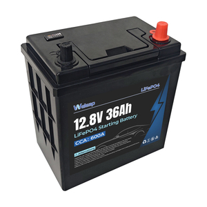 Batería de Coche LiFePO4 de <span class=keywords><strong>12V</strong></span> <span class=keywords><strong>36Ah</strong></span> sin Mantenimiento, Batería de Litio Hierro Fosfato de Alto CCA para Arranque, Reemplaza a SLA/<span class=keywords><strong>AGM</strong></span> - Product Image 6