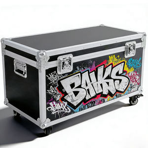 Maßgefertigter Großer Hartschalenkoffer aus Aluminium für Ausrüstung und Instrumente mit vorgeschnittenem, stoßfestem Schaumstoff - Product Image 1