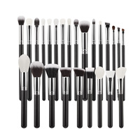 Pinceaux de maquillage de haute qualité ensemble complet de 25 pièces ensemble de pinceaux de maquillage de luxe en gros personnalisé Kit de pinceaux de maquillage de beauté professionnel