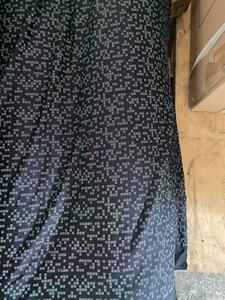 Noir violet irisé 4 voies extensible Spandex réfléchissant graphique réflexe 9 points carré <span class=keywords><strong>Tetris</strong></span> tissu pour vêtements de plein air - Product Image 2