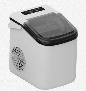Sıcak satış mutfak aletleri Mini PP buz blok yapma makinesi yumuşak klavye paneli buz küpü makinesi dokunmatik ekran ile