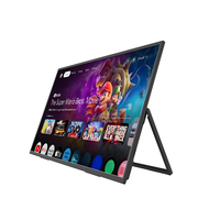 Moniteur portable intelligent Google TV Android 23,8 pouces en gros, écran In-cell non tactile avec Wi-Fi, idéal pour mini-PC et ordinateurs portables