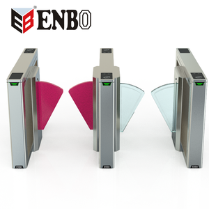 Tourniquet à battant OEM en acier inoxydable 304, contrôle d'accès de sécurité, barrière à clapet, protection IP68, carte à puce, reconnaissance faciale - Product Image 1