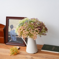 PL24095-PJ Spray de gypsophile artificielle en plastique pour arrangements floraux, artisanat DIY, remplissage de vase, décoration intérieure