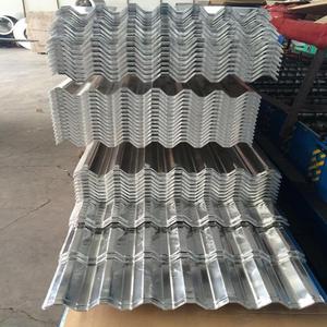 Z120g 800mm 900mm galvanisé ondulé tôle d'acier couleur tôle de <span class=keywords><strong>toiture</strong></span> tuiles de toit en acier galvanisé <span class=keywords><strong>zinc</strong></span> tôle de <span class=keywords><strong>toiture</strong></span> - Product Image 3