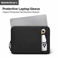 Housse d'ordinateur portable antichoc avec logo personnalisé pour MacBook Pro Air de 13, 14, 15, 16 pouces, résistante à l'eau, fabricant OEM ODM, vente en gros B2B