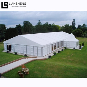 Carpa grande de lujo para exteriores, marco de aluminio, carpa para eventos comerciales, carpa para ferias comerciales con cubierta de PVC o paredes de ABS - Product Image 4