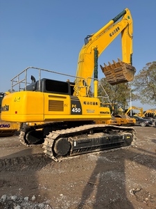 Excavatrice hydraulique Komatsu PC450 d'occasion en bon état, machine d'origine japonaise, idéale pour les projets de carrière - Product Image 2