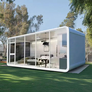 Maison conteneur préfabriquée pliable économique personnalisée pour le bureau, l'école, le centre commercial ou l'extérieur pour les hôtels, Apple Cabin - Product Image 3