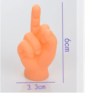 Забавные миниатюрные куклы со средним пальцем, новинка, игрушки для розыгрышей, подарки - Product Image 4