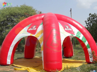 Nouveau Design Tente d'exposition de mariage Pop Up Canopy Dome House Event Party large 4 pattes à 8 pattes tente gonflable d'impression de logo