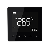Termostato Inteligente Tuya para Habitaciones, Controlador WiFi para Unidades de Ventilación y Refrigeración (FCU) HVAC, Fabricante OEM