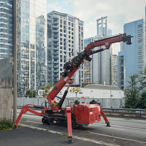 מנוף עכביש הידראולי <span class=keywords><strong>P</strong></span>-726 ZMT בעל גובה הרמה של 30.5 מטר, זרוע ארוכה, מאושר CE, עם טווח של 26-40 מטר. - Product Image 1