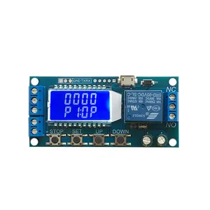 XY-LJ02 Timer Relais Verzögerung Schalter Modul Verzögerung Power Off und Trigger Verzögerung Zyklus Timing Schaltung Schalter mit LCD Digital Display