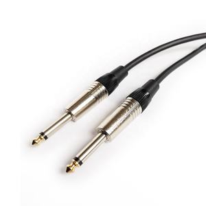 1/4 Audio diritta da 6.35mm "<span class=keywords><strong>Jack</strong></span> <span class=keywords><strong>6.3</strong></span> amplificatore per chitarra bilanciato Mono <span class=keywords><strong>cavo</strong></span> per strumenti a pedale per chitarra elettrica - Product Image 1