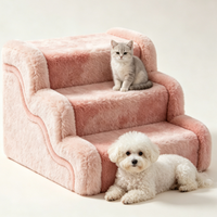 Escaliers pliables pour animaux de compagnie Kedi, rampes pour chiens et chats de petite taille, rampe pour canapé et lit bas