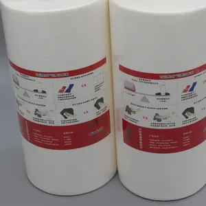 Lenços umedecidos multiuso de 60 g/m2 de polipropileno absorvente de óleo e água, rolo de limpeza não tecido