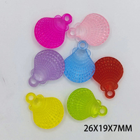 Perles en plastique facettées de 6 mm, perles multicolores en vrac pour la fabrication de bijoux DIY pour enfants, OEM disponible