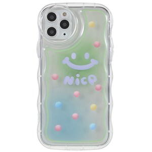 Coque de téléphone mignonne en forme de vague pour iPhone <span class=keywords><strong>11</strong></span> Pro, coque de téléphone antichoc - Product Image 1