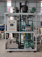 Fabricante de hielo industrial de tubo de 10 toneladas 110V 1000kg Capacidad de almacenamiento de hielo Características Motor de bomba Bristol para fábricas Supermercados