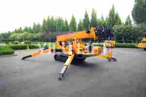 מנוף עכביש זחלי הידראולי בגובה הרמה של 10.8 מטר לשימוש נרחב - Product Image 5