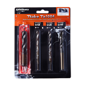 Foret universel en carbure Ttake Ta1004, revêtement Nano TiAlN, forets en carbure 5xD - Product Image 2