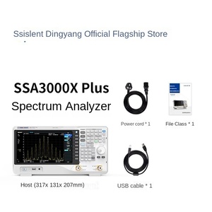 เครื่องวิเคราะห์ทีวีหน้าจอสัมผัสพลาสติก Dingyang SSA3000X-PLUS 9kHz ~7.5GHz สำหรับใช้ภายในอาคาร สำหรับกีฬาและความบันเทิง - Product Image 4